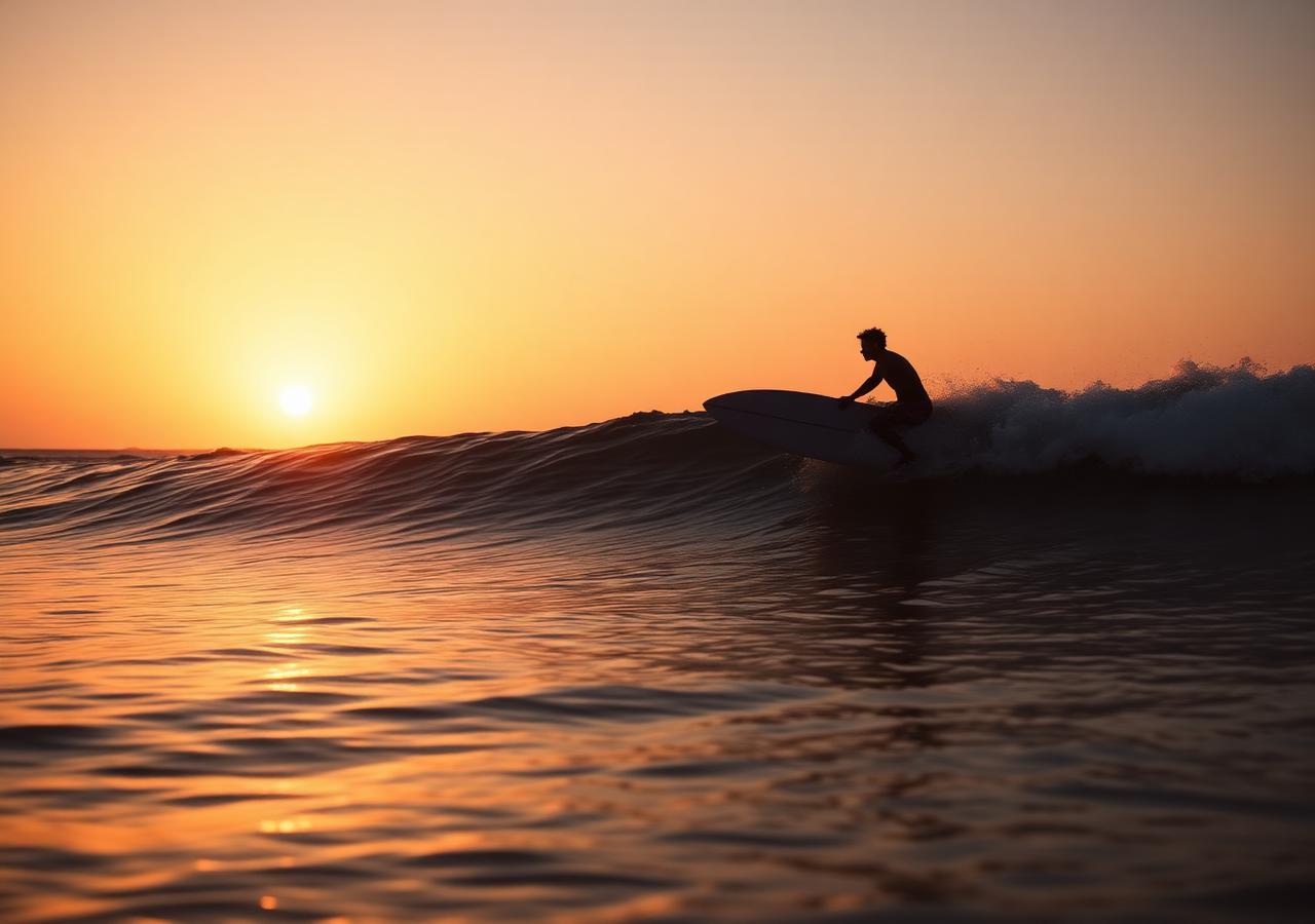 Surfing in Mulki, Karnataka